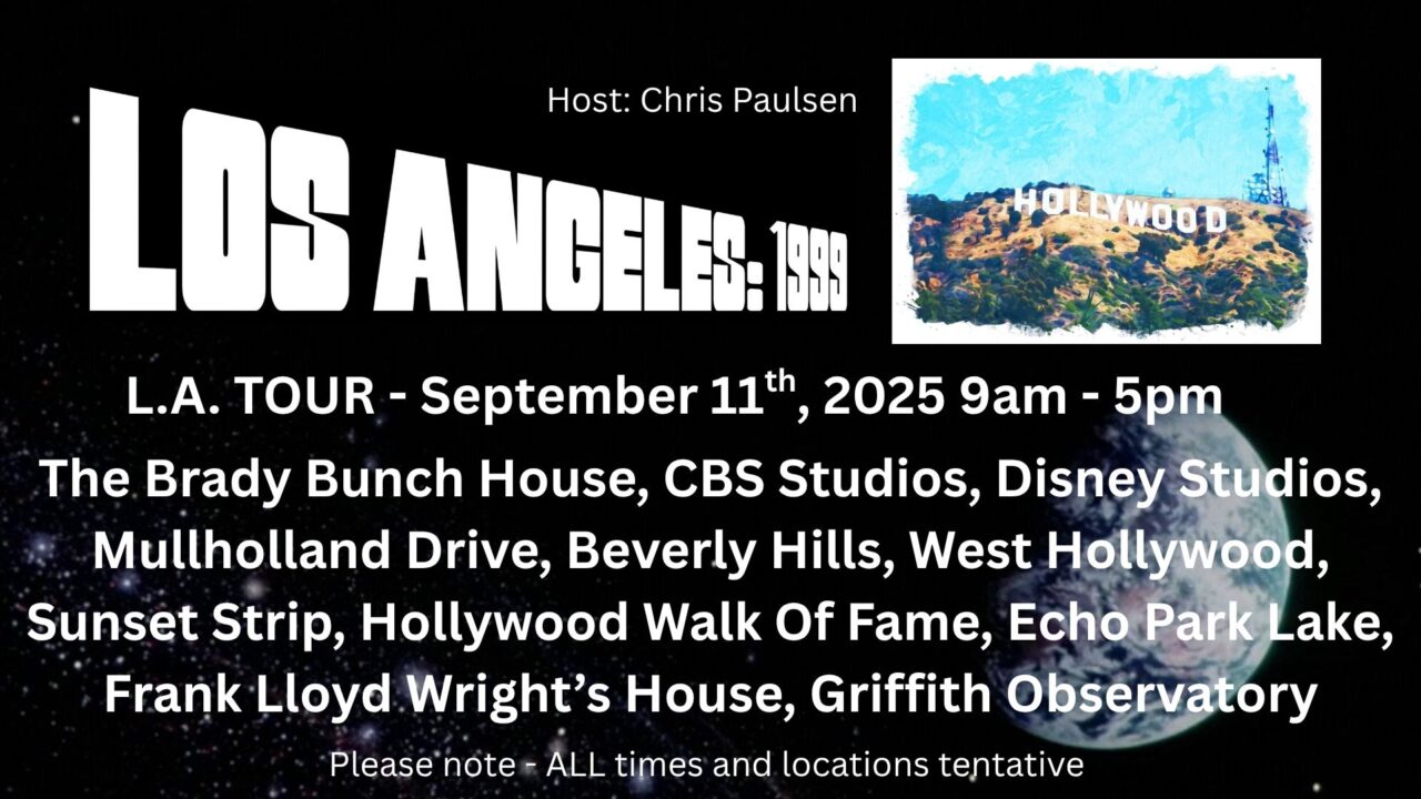 Additional info on our LA tour and day-trip.